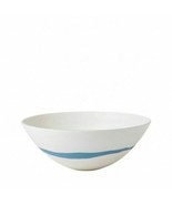 Wedgwood Blue and White Pebble Bowl Jasperware 9.6&quot;  Hand Made In Englan... - £111.77 GBP