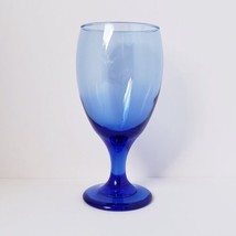 Libbey Blue 12 oz. Drinking Glass Iced Tea Goblet - £12.71 GBP