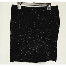 Fenn Wright Manson J614 Black &amp; White Winter Print Skirt 8 - $29.00