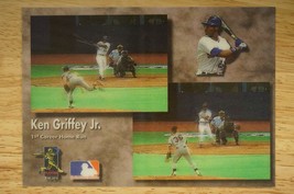 MLB Baseball Ken Griffey Jr 2PC Lot Premier Replays 5x7 Magic Motion 3D ... - £16.59 GBP