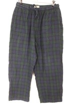 LL Bean M Black Watch Tartan Plaid Flannel Cotton Pajama Pants - $20.90