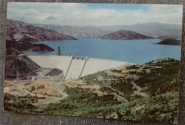 Shasta Dam Vintage Color Postcard, Vg Condition - £1.48 GBP