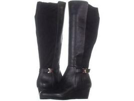 Giani Bernini Womens Catrinaa Leather Round Toe Knee High Fashion Boots - £54.34 GBP