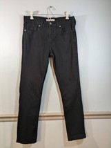 Levi Strauss Signature Black Jeans Men Denim Levi’s Size 32x32 Slim - $15.84