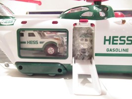 HESS  - 2001- HELICOPTER W/MOTOR CYCLE &amp; CRUISER  -  NEW IN THE BOX - SH - $25.99