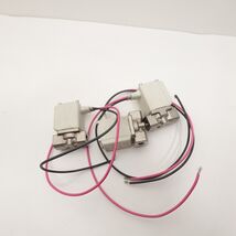 2x SMC VX213FA Solenoid Valves DC 24V 4.5W 5mm Orifice 0.2MPa Max Pressu... - $44.99