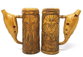 DISNEY PARKS (2) Ocarina Whistle Flute Mug Cup Sipper Lion King Parks Souvenir - £19.02 GBP