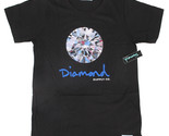 Diamond Supplly Co. Women&#39;s Black Brilliant Tee NWT - £21.94 GBP