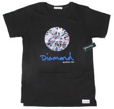 Diamond Supplly Co. Women&#39;s Black Brilliant Tee NWT - £21.60 GBP