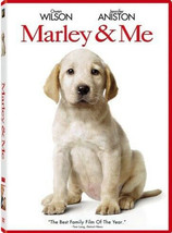 Marley &amp; and Me Comedy Movie DVD Starring Jennifer Aniston Buy 1 2nd Ships Free - £3.89 GBP
