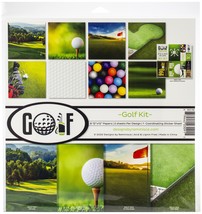 Reminisce Collection Kit 12&quot;X12&quot;-Golf - £28.60 GBP