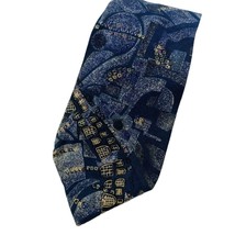 J.T. Beckett Blue Tie Silk Necktie Men&#39;s - £7.11 GBP