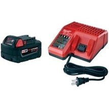 Milwaukee Tool M18 REDLITHIUM XC5.0 Starter Kit - $337.49