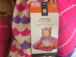 Plush Owl Infant Baby Girls Halloween Costume Size 0-6 months NWT NEW WITH TAGS - £19.58 GBP