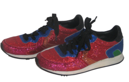 Converse Thunderbolt – Jw Anderson Glitter Gutter Red Mens Sneakers Size 5.5 - £37.56 GBP