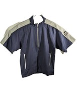 Footjoy Golf 1/4 Zip Pullover Windbreaker Short Sleeve Blue Small Las Se... - $34.64