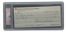 Maurice Richard Firmado Montreal Canadiens Banco Cuadros #97 PSA / DNA - £194.43 GBP