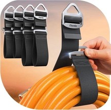 4-Pack Cord Holder Wraps, One-Hand Tighten, Adjustable Straps for Garage/RV - $364.70 MXN