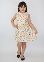 Girls Cupcake Pleated Dress - 2T, 4T, 6T, 8, 10 / Little Girls / Toddler Dress - £27.89 GBP