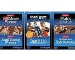 Total Gym 3 DVDs - $34.36