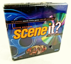 Scene It! Movie Edition DVD Game Movie Trivia Collector&#39;s Tin NEW SEALED - £14.82 GBP