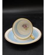 2pc Jackson Featherweight Cup &amp; Saucer Set Fine Bone China Roses USA - €21,48 EUR