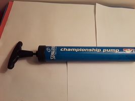 Spalding Championship Pump Blue Basketball Pump for Parts - $0.99