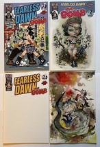 Fearless Dawn: The Bomb #2 A-D Lot Asylum Press 2023 NM-Steve Mannion Comics - £14.70 GBP