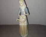 Valencia Girl with Duck in a Basket - Porcelanas Miquel Requena.S.A. - $25.00