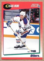 1991-92 Score Canadian English #67 Craig Muni Edmonton Oilers - $1.98