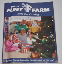 2002 Mills Fleet Farm Christmas Toy And Merchandise Catalog 119 Pages - £17.40 GBP