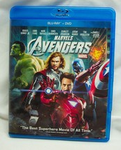 THE AVENGERS BLU-RAY DVD SET 2012  NEAR MINT Walt Disney Marvel Comics - £13.04 GBP