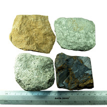 Cyprus Mineral Specimen Rock Lot of 4 - 743g - 26.2 oz Troodos Ophiolite 04208 - £38.83 GBP