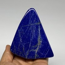 1.04 lbs, 3.9&quot;x3.2&quot;x1.4&quot;, Natural Freeform Lapis Lazuli from Afghanistan... - $141.08