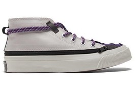 Converse Unisex Deck Star Terrain 170054C Mid Pale Putty/Purple/Black - $859.44 MXN