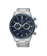 Seiko Men's Essentials Quartz Chronograph Watch SSB445 Blue Dial - $361.35