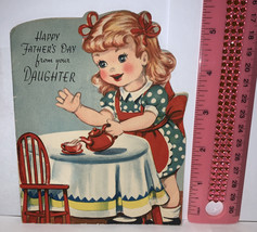 Vintage 1950’s Wishing Well Greetings Father’s Day Card Used - £4.62 GBP