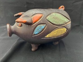 Vintage Bitossi moneybank PIG, very rare, marked bottom - £193.40 GBP