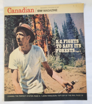 1967 THE CANADIAN SW MAGAZINE NEWSPAPER BC CANADA FOREST FIRE COVER VINT... - $24.99