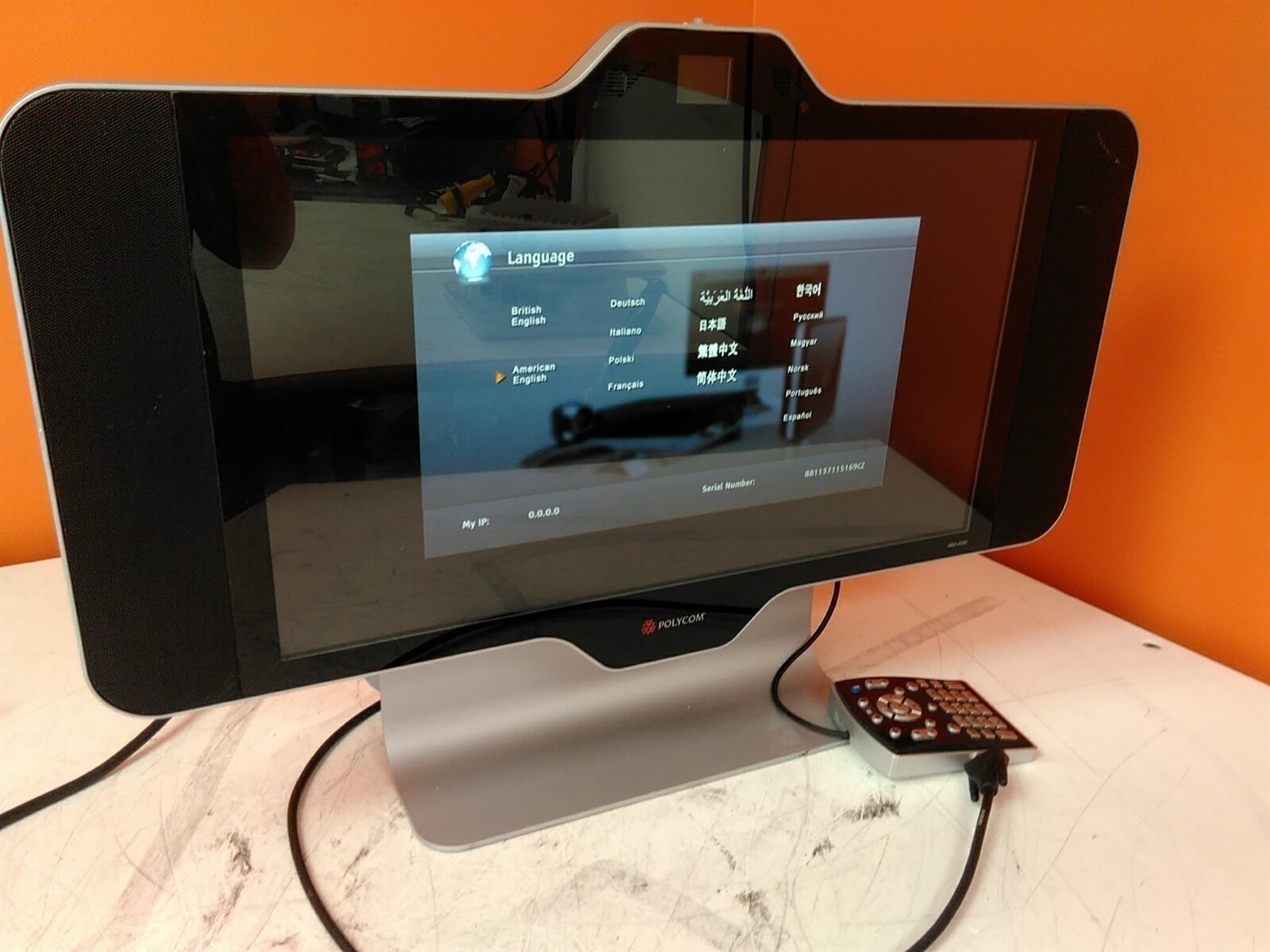 Polycom HDX 4500 HD 2215-61762-001 Video Conferencing System AS-IS - $153.95