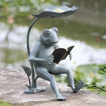 SPI Home 34937 Reading Frog Birdfeeder with LED Light - £248.43 GBP