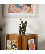 Pokémon Umbreon Plush Toy 8&quot; Half Shiny Half Normal Eevee Stuffed Cartoon - $6.90