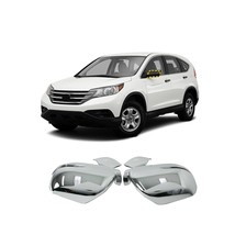 Door Side Mirror Cover (With LED) for Honda CR-V 2012-2014 (4PCs) Chrome... - £120.28 GBP