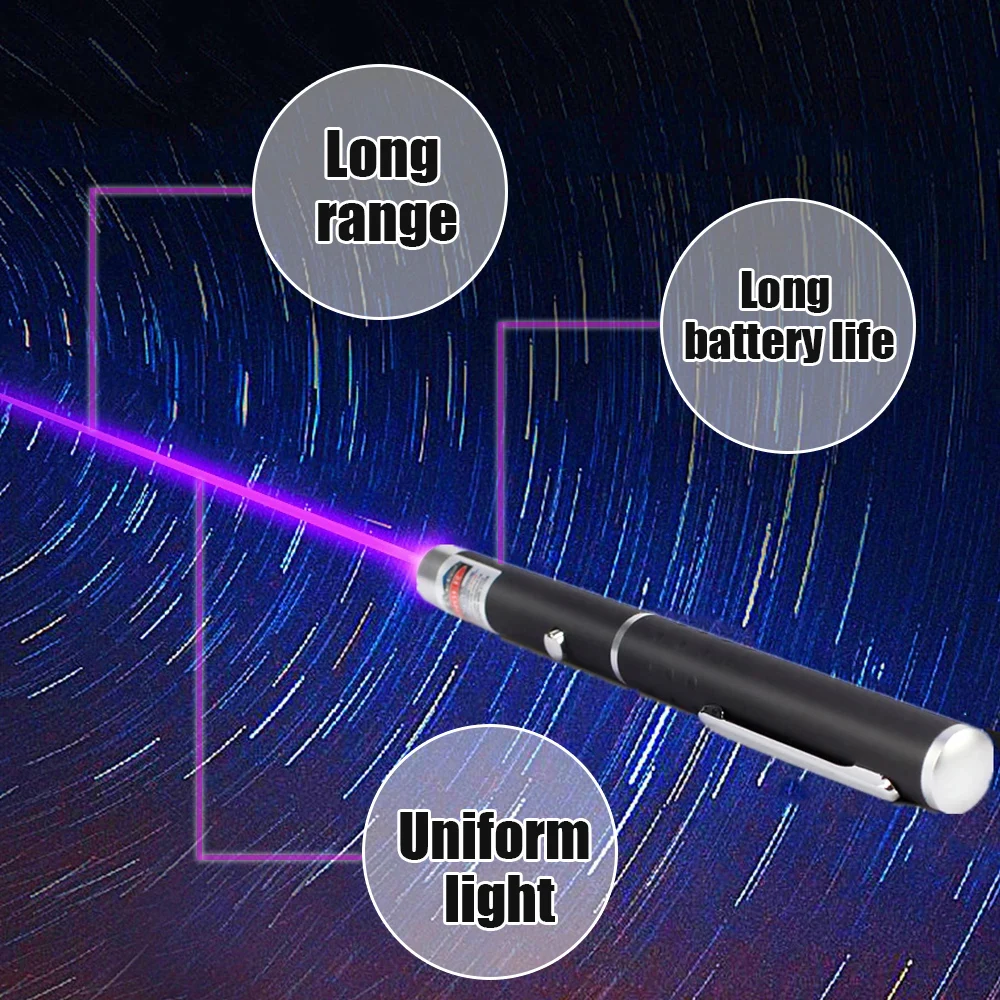 Sporting Light Ray Pen Cats Toy 5MW High Power Light Pen Visible Beam Powerful F - £23.45 GBP
