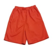 Alia Elastic Waist Pull On Shorts ~ Sz 10 ~ Red ~ High Rise ~ 8.5&quot; Inseam - £13.74 GBP