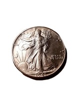 ½ Half Dollar Walking Liberty Silver Coin 1941 P Philadelphia BU 50C KM#142 - £50.26 GBP