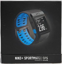 Nike+ 1JA0.017.02S Sport Watch Blue/Anthracite TomTom GPS Powered plus r... - $48.86