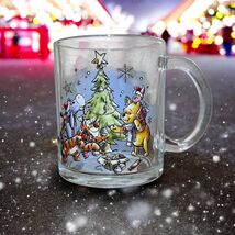 DISNEY Winnie the Pooh Eeyore Piglet Tigger Christmas Holiday Mug FAST S... - €15,33 EUR