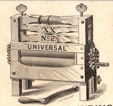 Universal Wringer Victorian Trade Card Robert C. Reeves New York - £26.47 GBP