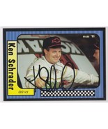 Ken Schrader Signed Autographed 1991 Maxx NASCAR Racing Card - €12,79 EUR
